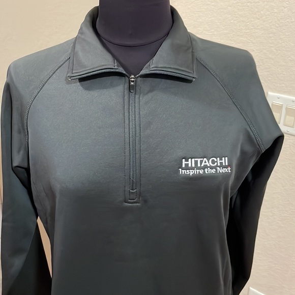 NWT Eddie Bauer Women’s Half-Zip Baselayer Fleece Top, Large - Picture 3 of 7